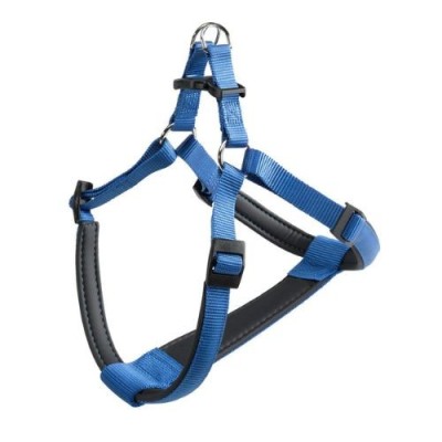Pettorina per cani resistente imbottita ferplast blu