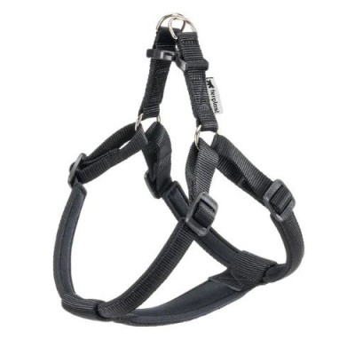 Pettorina per cani resistente imbottita ferplast nera