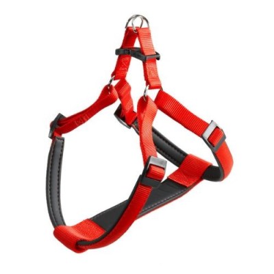 Pettorina per cani resistente imbottita ferplast rossa