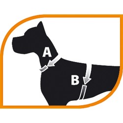 Ferplast Pettorina per Cani Nikita Rossa