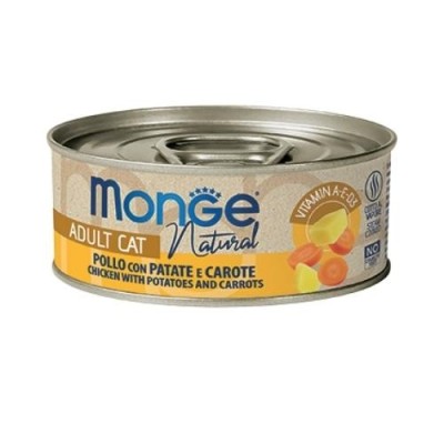 Monge Pezzetti di Pollo con Patate e Carote 80g Monge Pezzetti di Pollo con Patate e Carote 80g