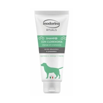 Inodorina Rituals Shampoo per Cani Igienizzante con Clorexidina 250ml