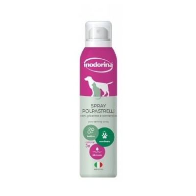 Inodorina Spray Polpastrelli con Glicerina e Pantenolo per Cani e Gatti 200ml