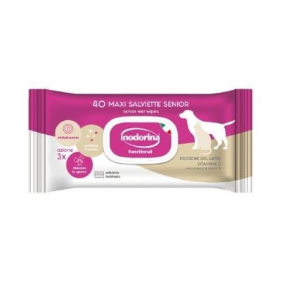 Inodorina Salviette Refresh Sensitive Proteine del Latte Inodorina Salviette Refresh Sensitive Proteine del Latte