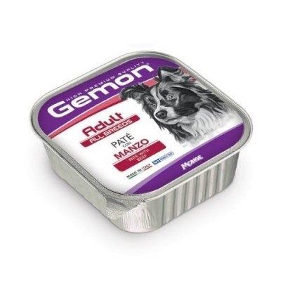Gemon Vaschetta Cane All Breeds Adult Paté con Manzo 150g