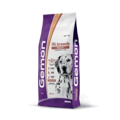 Gemon Cane Secco Adult All Breed Salmone e Riso 15kg