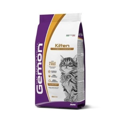 Gemon Cat Kitten Pollo e Riso 2kg