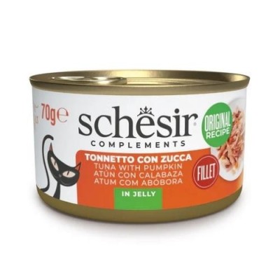 Schesir Cat Tonnetto con Zucca in Gelatina Lattina 70 gr