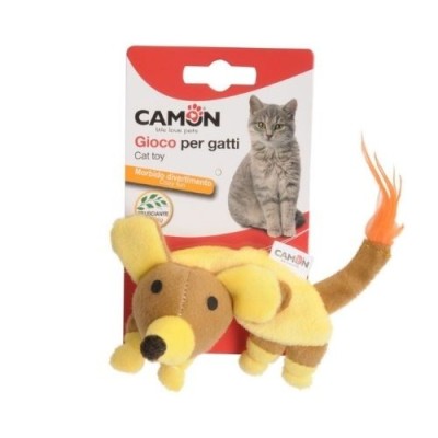 Camon Gioco per Gatti Animaletti Mix Fruscianti 10cm