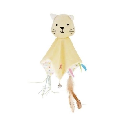 Ferribiella Gioco Gatto Dudu' Ciniglia Battito Cardiaco 41X53X8cm