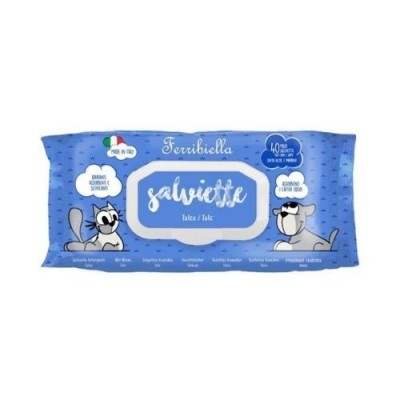 Ferribiella Salviette Talco 40pz
