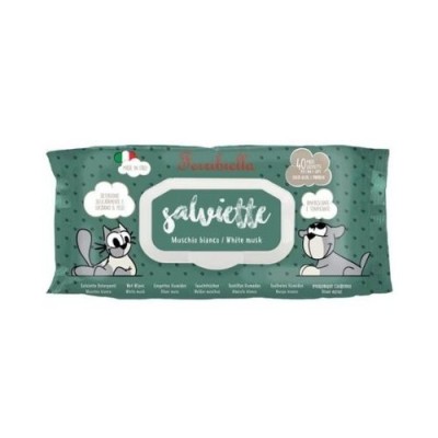 Ferribiella Salviette Muschio Bianco 40pz