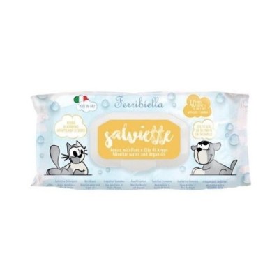 Ferribiella Salviette Acqua Micellare Olio di Argan 40pz