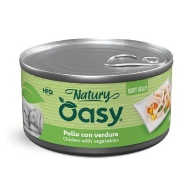 Oasy Dog Natury Pollo Con Verdure Lattina 150g