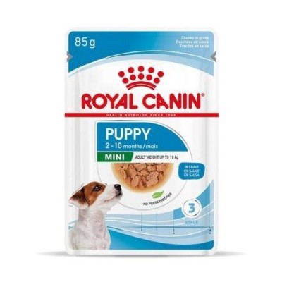 Royal Canin Dog Puppy Mini Bocconcini in Salsa Busta 85 g