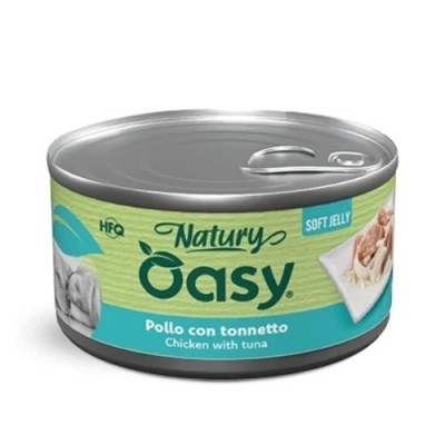Oasy Dog Natury Pollo Con Tonnetto Lattina 150g