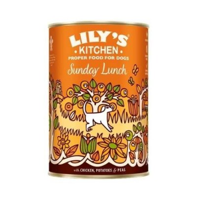 Lily's Kitchen Dog Umido Sunday Lunch Lattina 400gr
