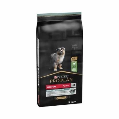 Pro Plan Dog Puppy Medium Sensitive Digestion con Agnello 12 kg