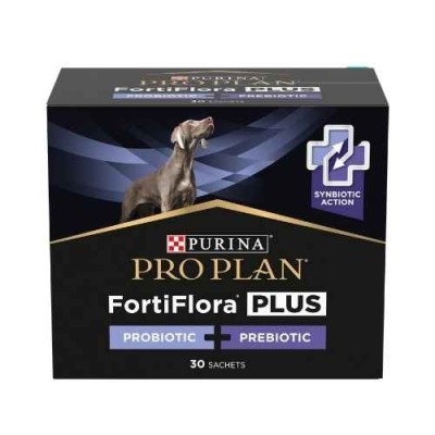 Pro Plan Dog Veterinary Diets FortiFlora Plus Bustine Cane