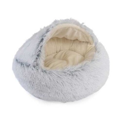 Camon Cuccia Cuccia Ciambella con Semi-Copertura con Pelliccia Sintetica 50cm