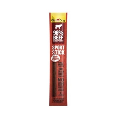 Gimdog Snack per Cani Sport Stick Monoproteico con Manzo 12gr
