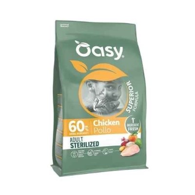 Oasy Cat Superior Formula Sterilizzato Pollo 6Kg