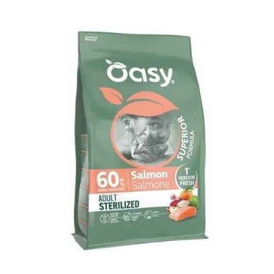 Oasy Cat Superior Formula Sterilizzato Salmone 6Kg