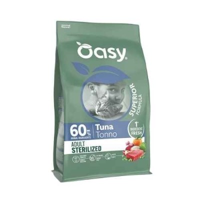 Oasy Cat Superior Formula Sterilizzato Tonno 6Kg