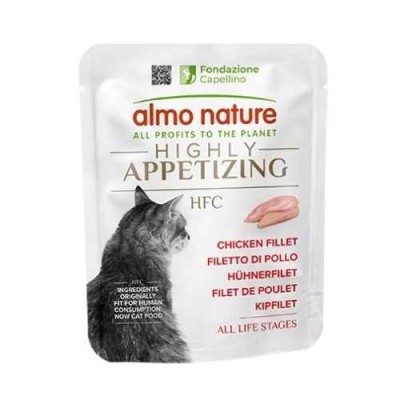 Almo Nature HFC Gatto Highly Appetizing Filetto di Pollo 50g