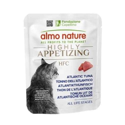 Almo Nature HFC Gatto Highly Appetizing Tonno dell' Atlantico 50g