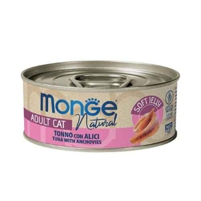 Monge Pezzi di Tonno con Acciughine 80g