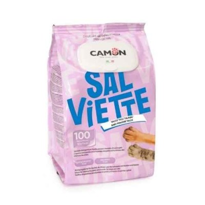 Camon Salviette Talco Maxi Formato 100 Pz