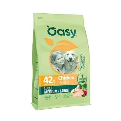 Oasy Dog Original Formula Adult Medium&Large Pollo 2kg