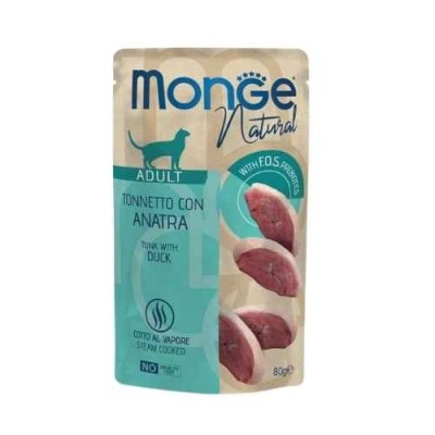 Monge Gatto Buste Tonno con Anatra 80g