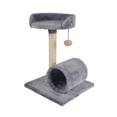 M-Pets Tiragraffi Erebus Cat Tree Grey e Beige 39x38x49cm