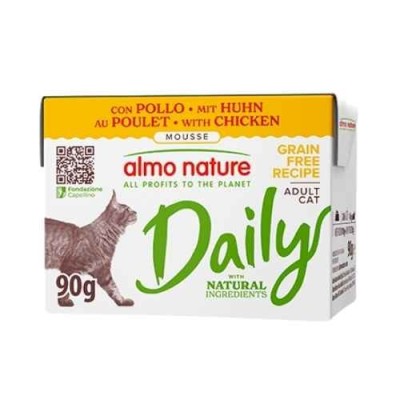 Almo Nature Gatto Daily con Pollo 90g