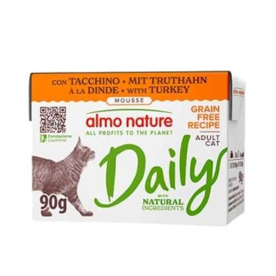 Almo Nature Gatto Daily con Tacchino 90g