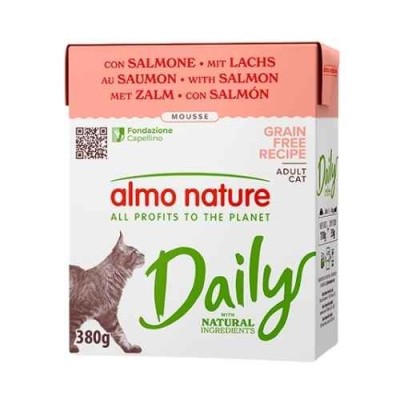 Almo Nature Gatto Daily con Salmone 380g