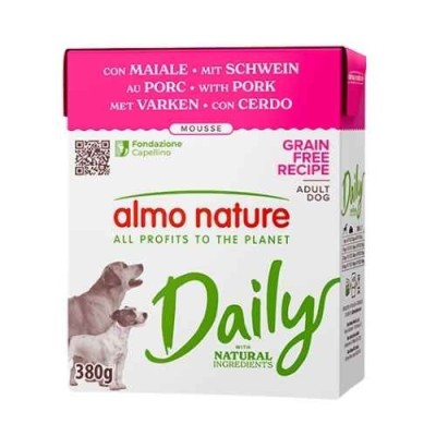 Almo Nature Dog Daily Umido con Maiale 380g