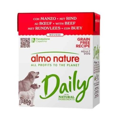 Almo Nature Dog Daily Umido con Manzo 380g