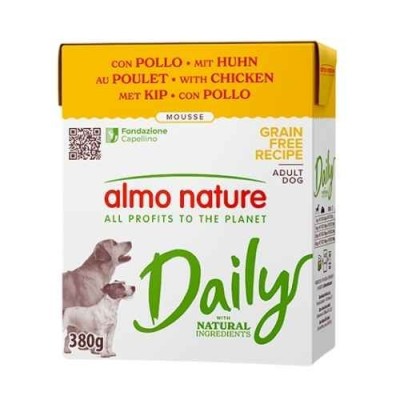 Almo Nature Dog Daily Umido con Pollo 380g