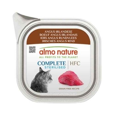 Almo Nature Gatto HFC Complete Sterilised Angus Irlandese 85g