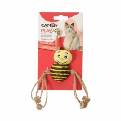 Camon Gioco per Gatti Play Meow Ape in Poliestere e Sisal con Catnip