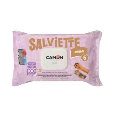 Camon Salviette per Cani e Gatti Profumo Argan Maxi Formato 110pz