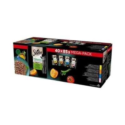 Sheba Gatto Nature's Collection's Assortita in Salsa Multipack 40x85g