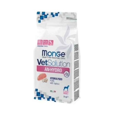 Monge VetSolution Cane All Breed An-Hydro Idrolizzato di Maiale con Tapioca 2kg