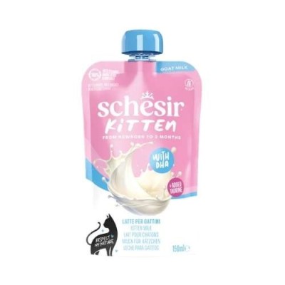 Schesir Cat Kitten Milk Latte Pronto per Gattini 0 Mesi 150g