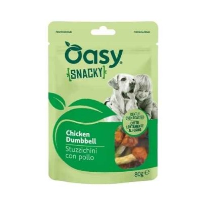 Oasy Dog Snacky Stuzzichini Di Pollo 80g