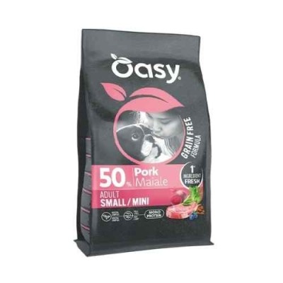 Oasy Dog Grain Free Adult Small e Mini Maiale 2g