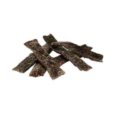 Orazio Butcher Snack Naturali per Cani Strisce di Pelle di Agnello Essiccata